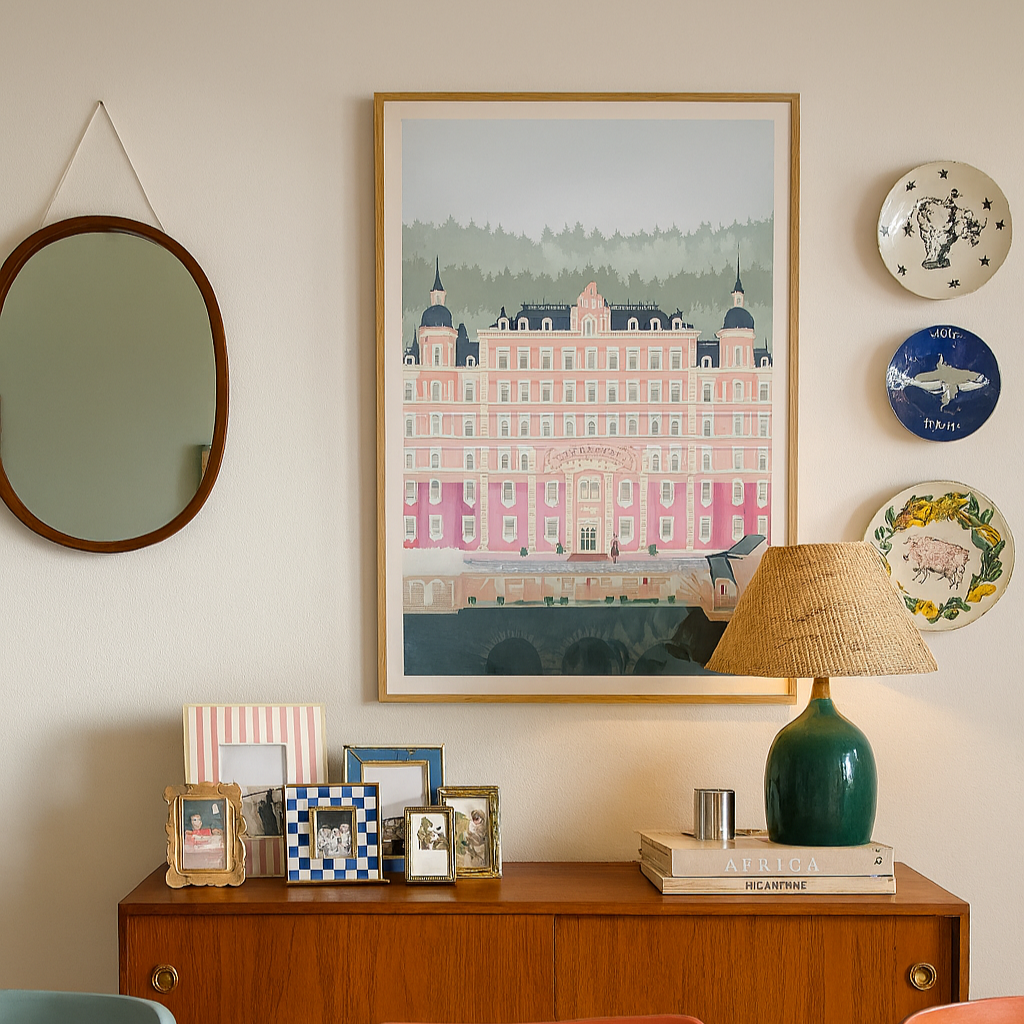 Cuadro "The Grand Budapest Hotel"