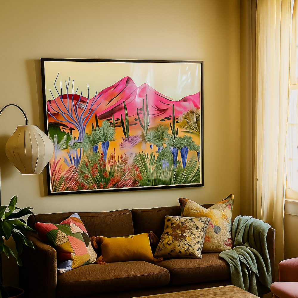 Cuadro "Bright Desert"