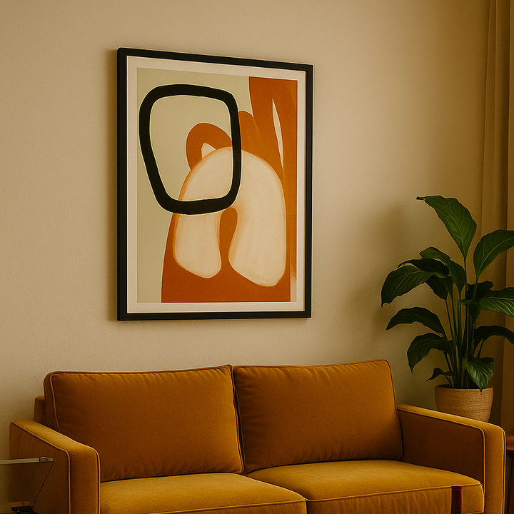 Cuadro "Painted Lines Desatur Kopie2"