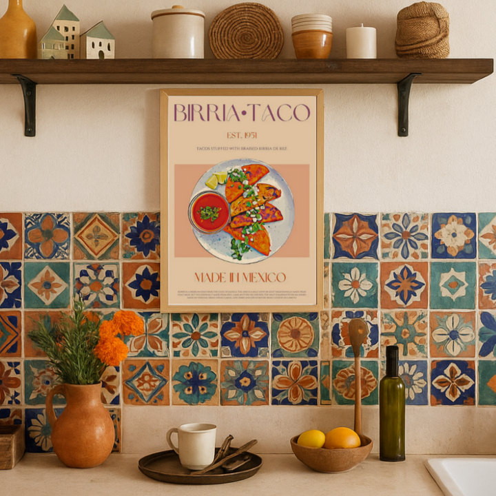 Cuadro "Delicious Birria Bites"