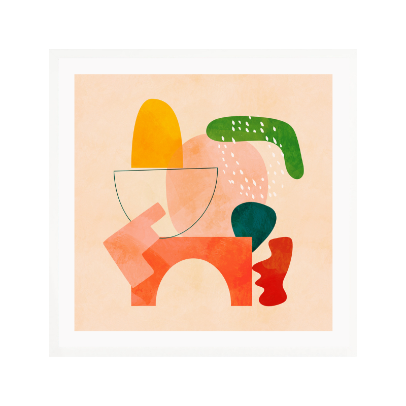 Cuadro "Shapes Play2"