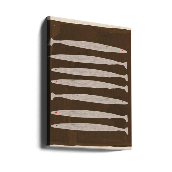 Cuadro "Seven White Fish Pattern"