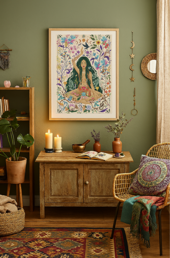 Cuadro "Matriarchal Consciousness"