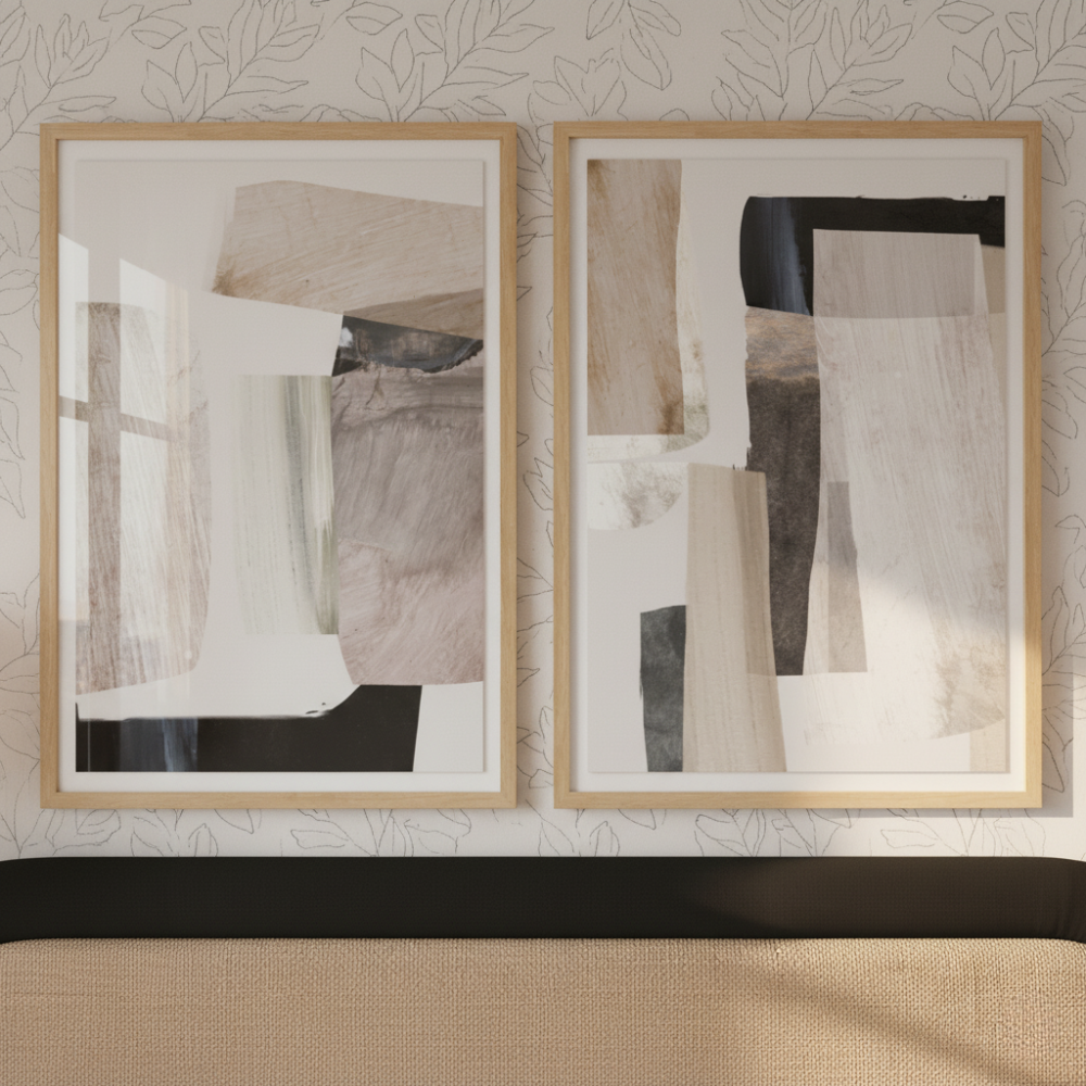 Set de cuadros "Clay"