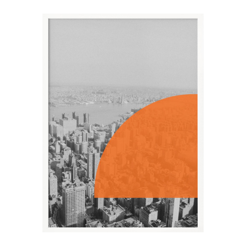 Urban Glow Art Print