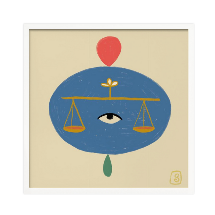 Cuadro "Libra"