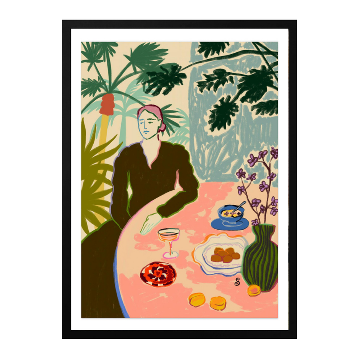 Tropical Brunch Art Print