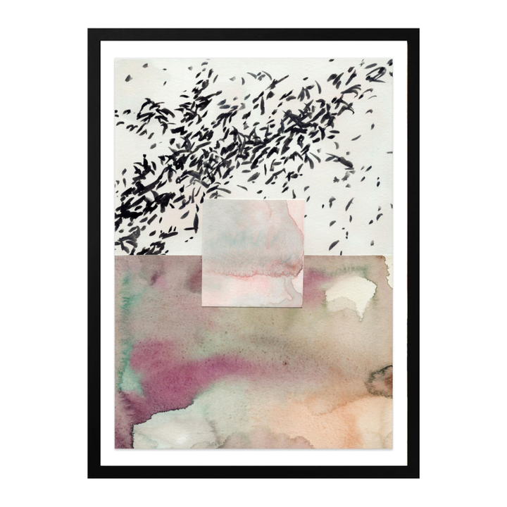 Watercolor abstract composition 7 Art Print