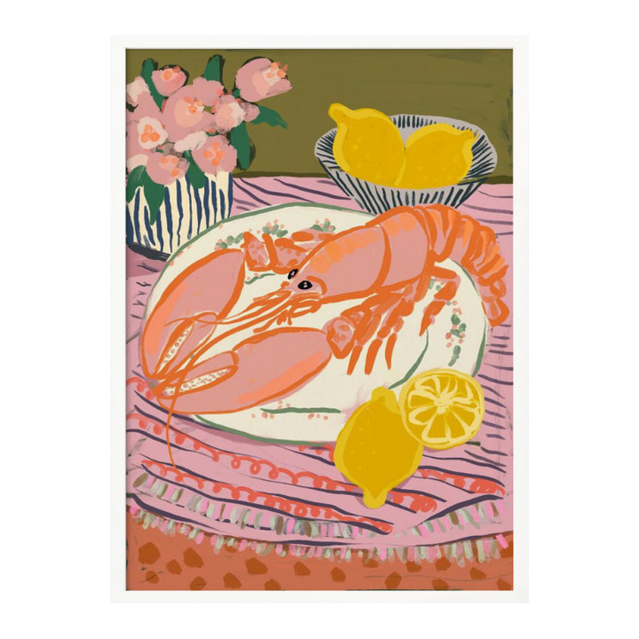Cuadro "Vibrant Lobster"