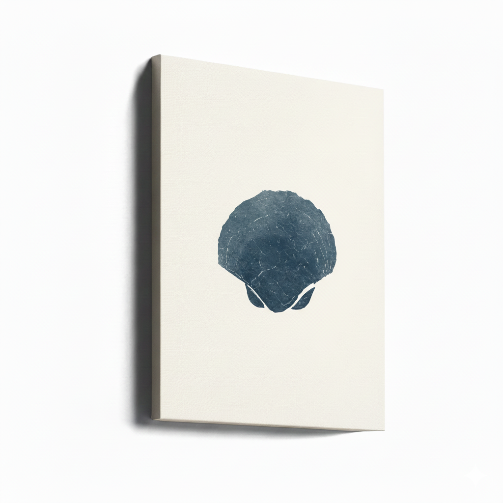 Cuadro "Blue Seashell II"