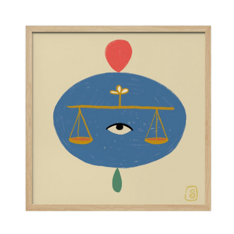 Cuadro "Libra"