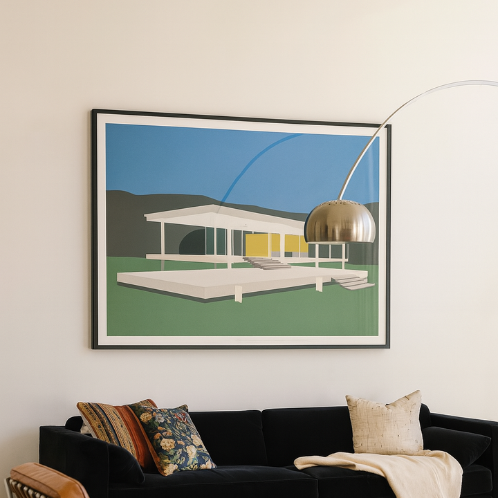 Cuadro "Ludwig Mies Van Der Rohe Farnsworth House"