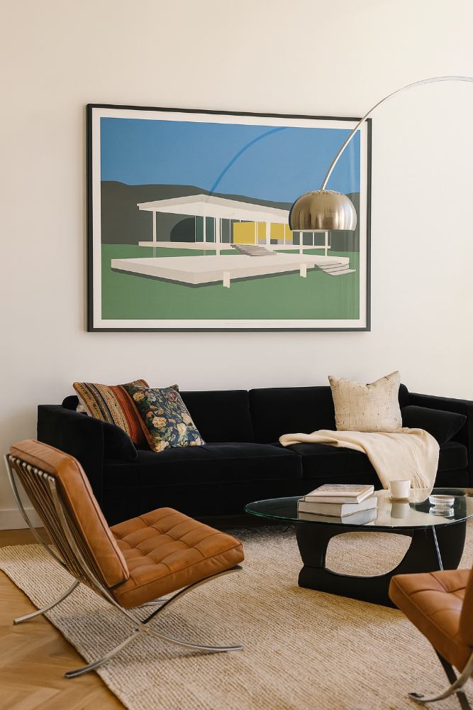 Cuadro "Ludwig Mies Van Der Rohe Farnsworth House"
