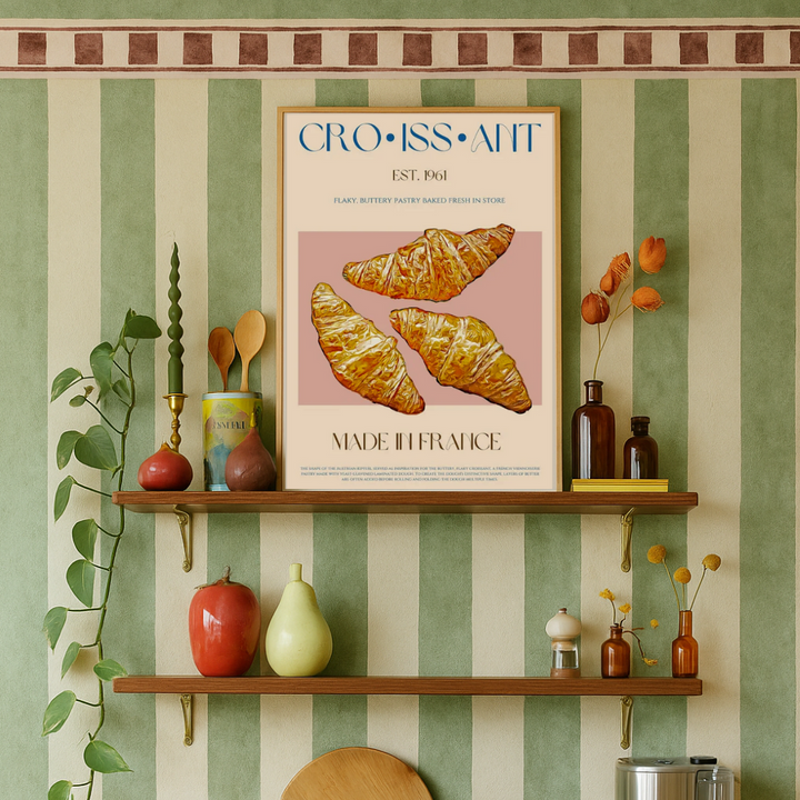 Cuadro "Croissant"