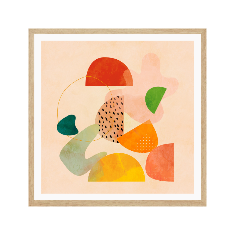 Cuadro "Shapes Play1"