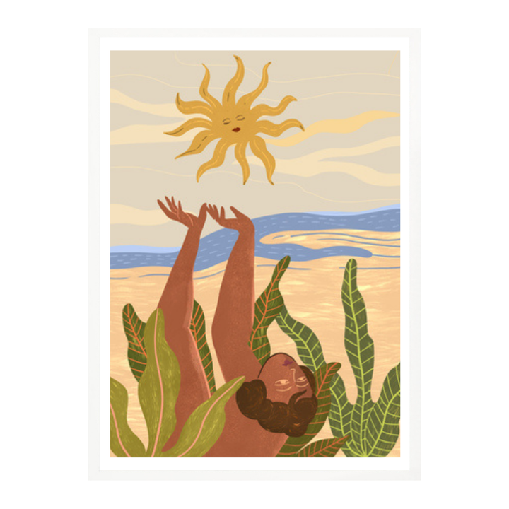 Sun Worship Art Print