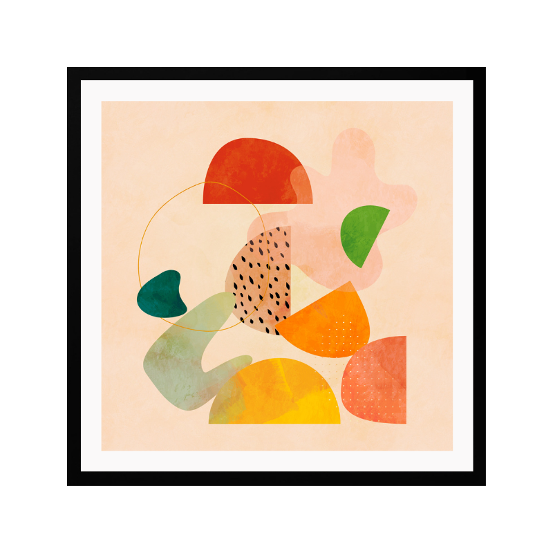 Cuadro "Shapes Play1"