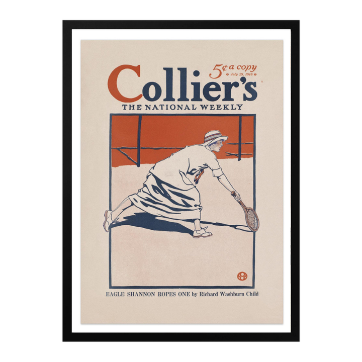 Collier´s, the National Weekly, Eagle Shannon Ropes One Art Print