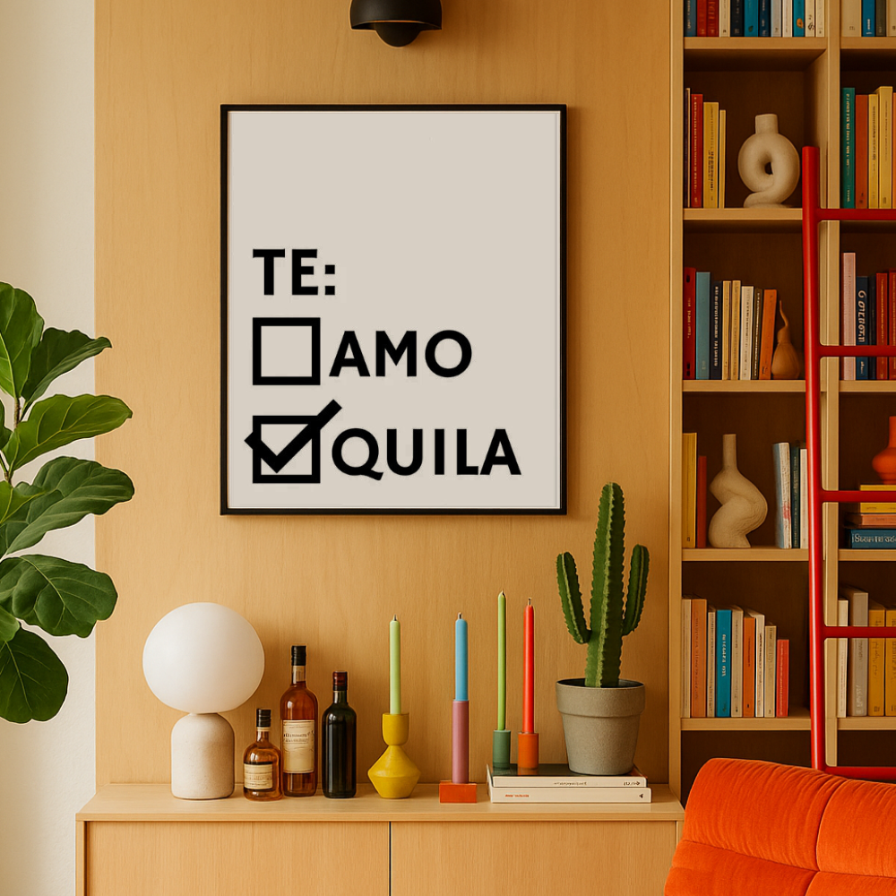 Cuadro "Te-quila"