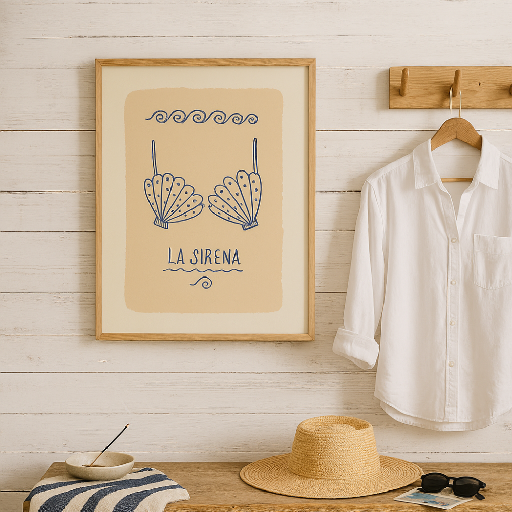 Cuadro "Sirena Up"