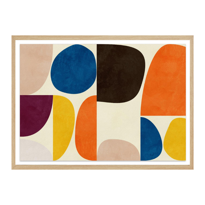 Vivid Bauhaus Art Print