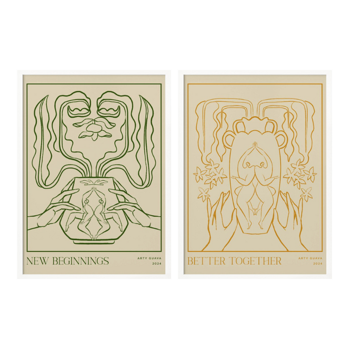 Set "Roots and Renewal" Art Prints