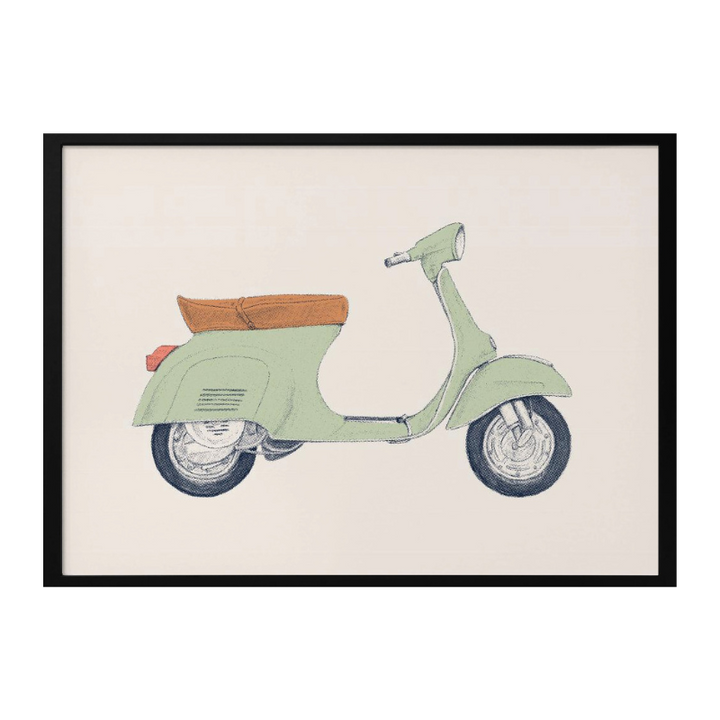 Vespa Print Art Print