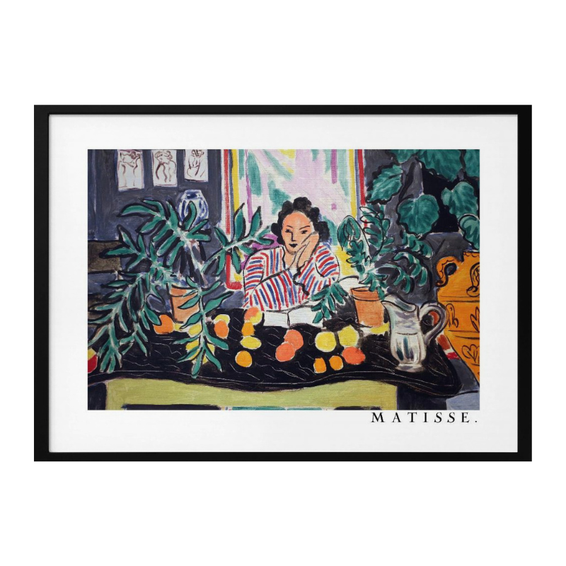 Cuadro "Interno Con Vaso Etrusco 1940"