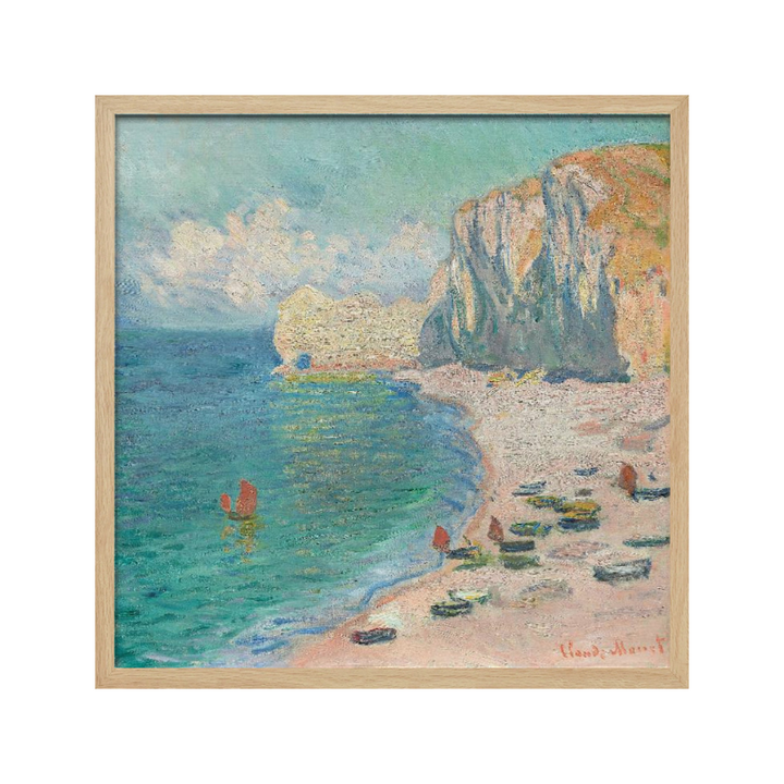 Cuadro “The Cliffs at Etretat (1885)”