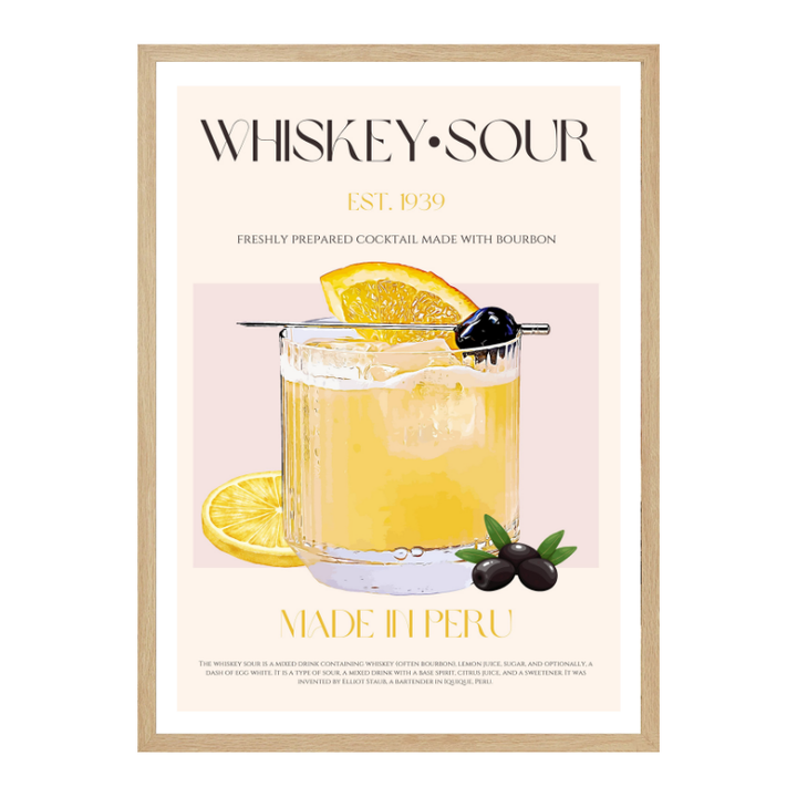 Cuadro "Peruvian Whiskey Bliss"