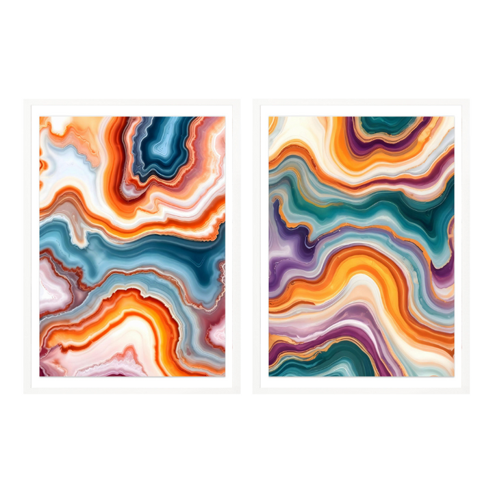 Set "Elegancia mineral" Art Prints