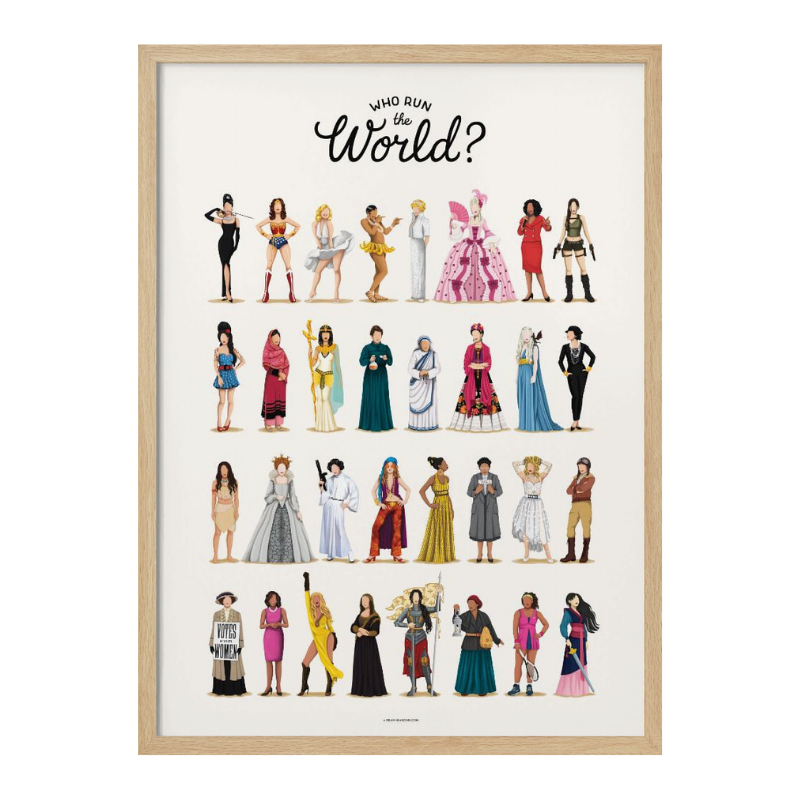 Who Run the World Art Print