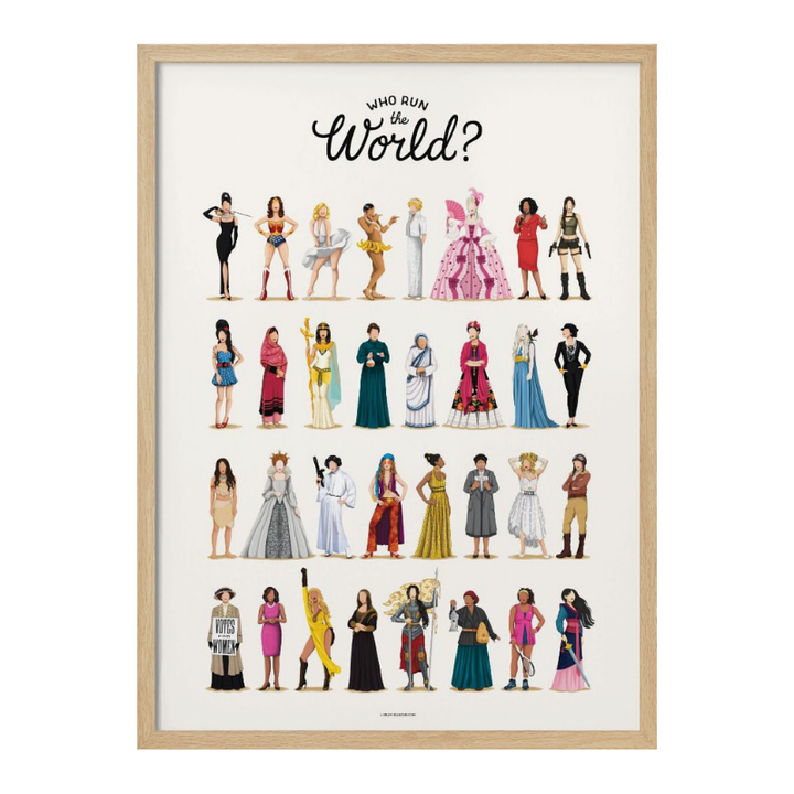 Who Run the World Art Print