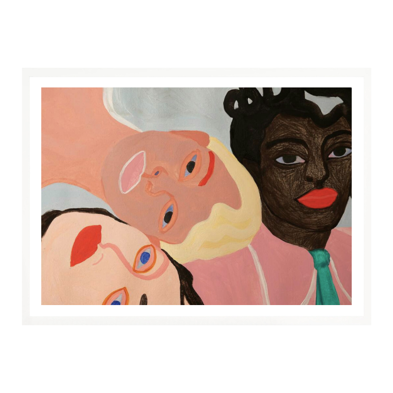 Cuadro "Three Diverse Faces"