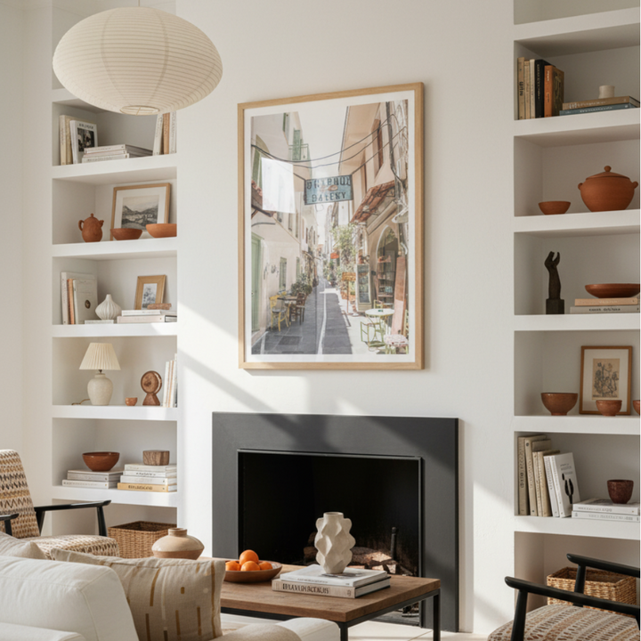 Cuadro "Street in Greece"