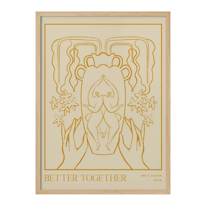 Vessel Collection : Better Together Art Print