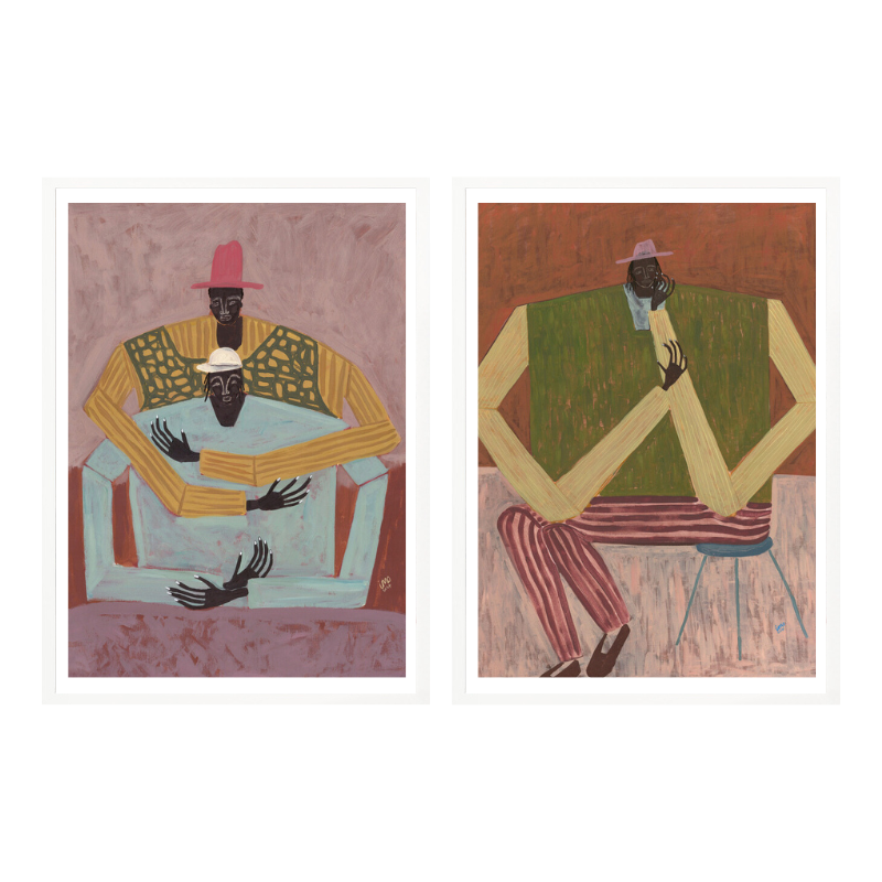 Set de cuadros "Quiet Bond"