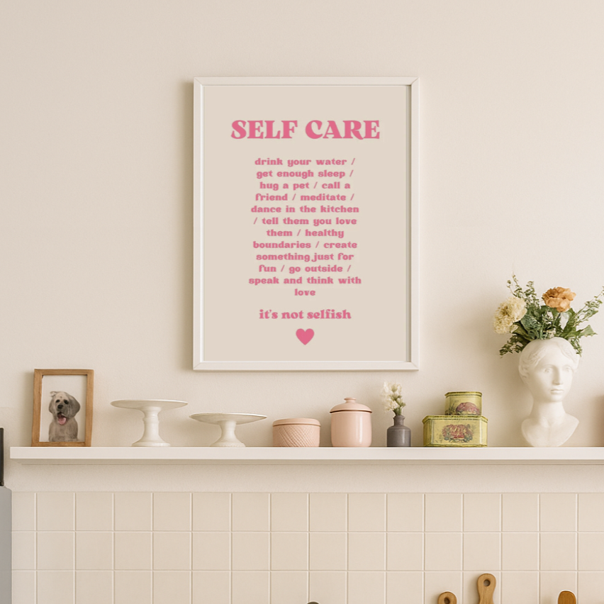 Cuadro "Self Care"