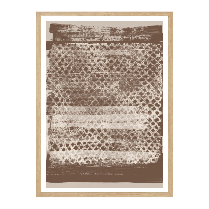 Cuadro "Rustic Woven Texture"
