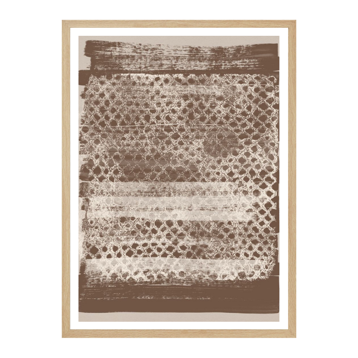 Cuadro "Rustic Woven Texture"
