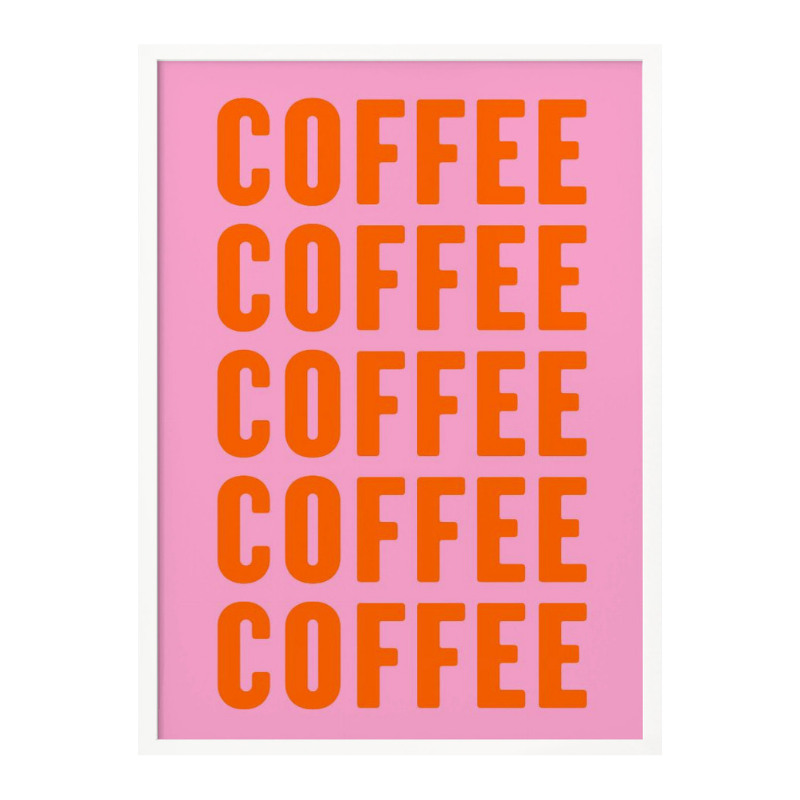 Coffee Obsession Art Print