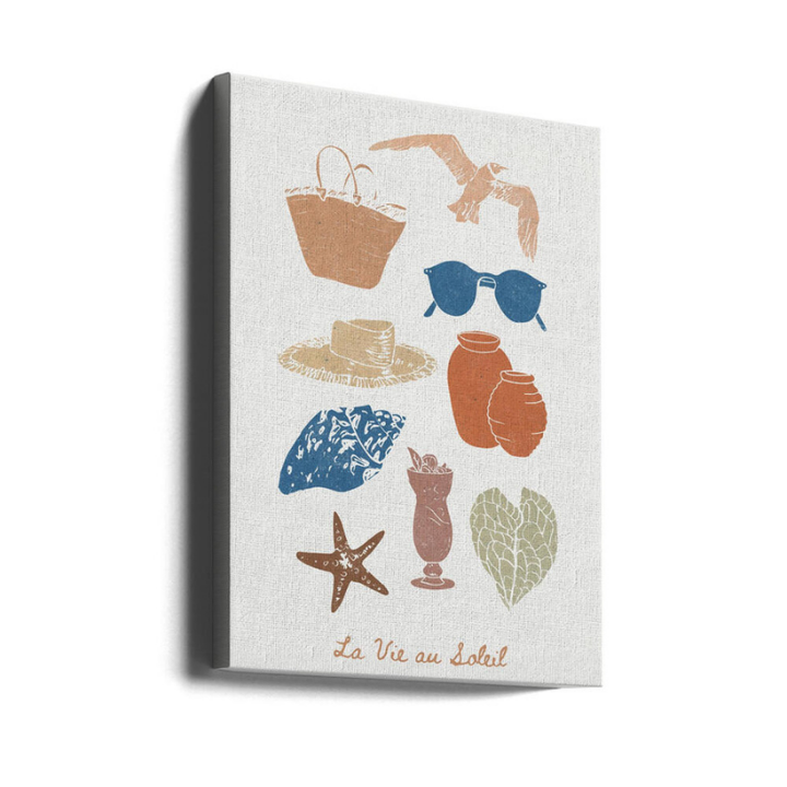 Cuadro "Coastal Summer Essentials"