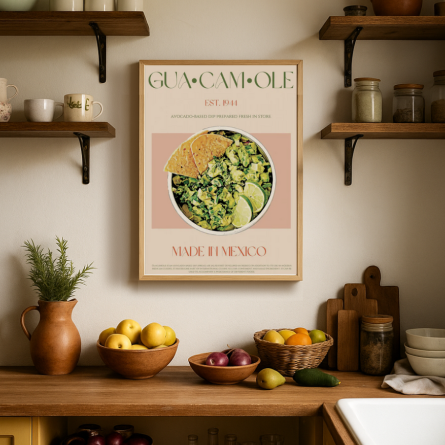 Cuadro "Guacamole Delight"