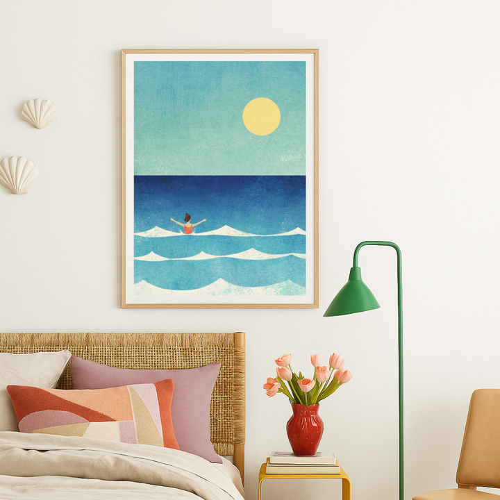 Cuadro "Sea Swim II"