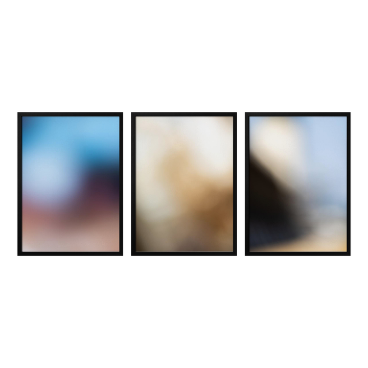Set de cuadros "Blurred"