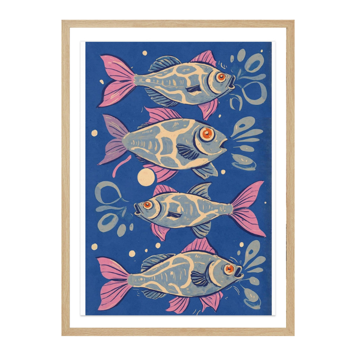 Oceanic Life - Fishes Art Print