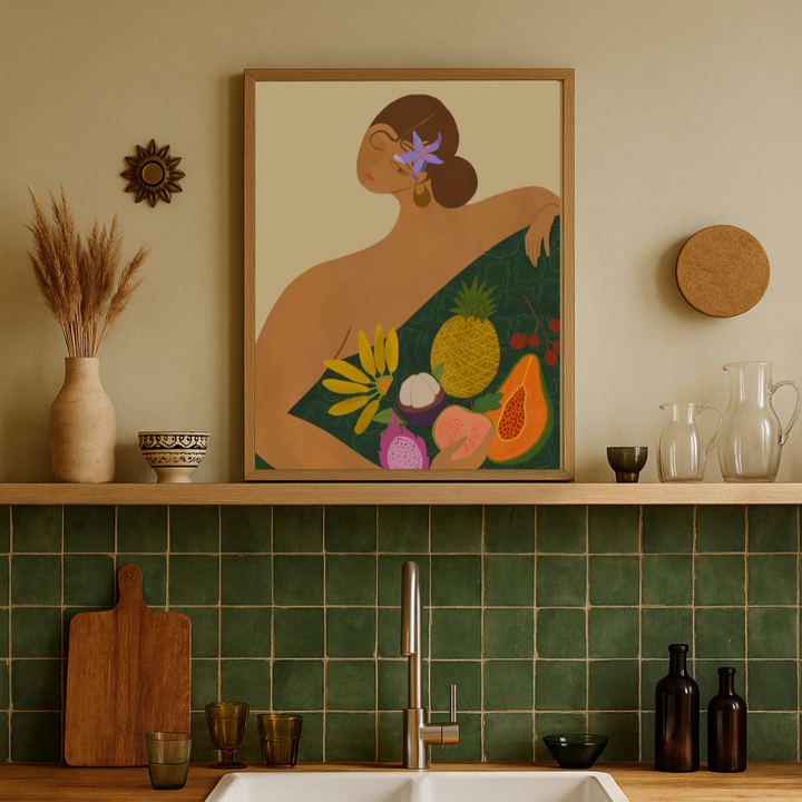 Cuadro "Fruit Seller"