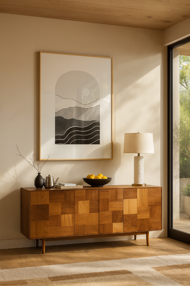 Cuadro "Abstract landscape"