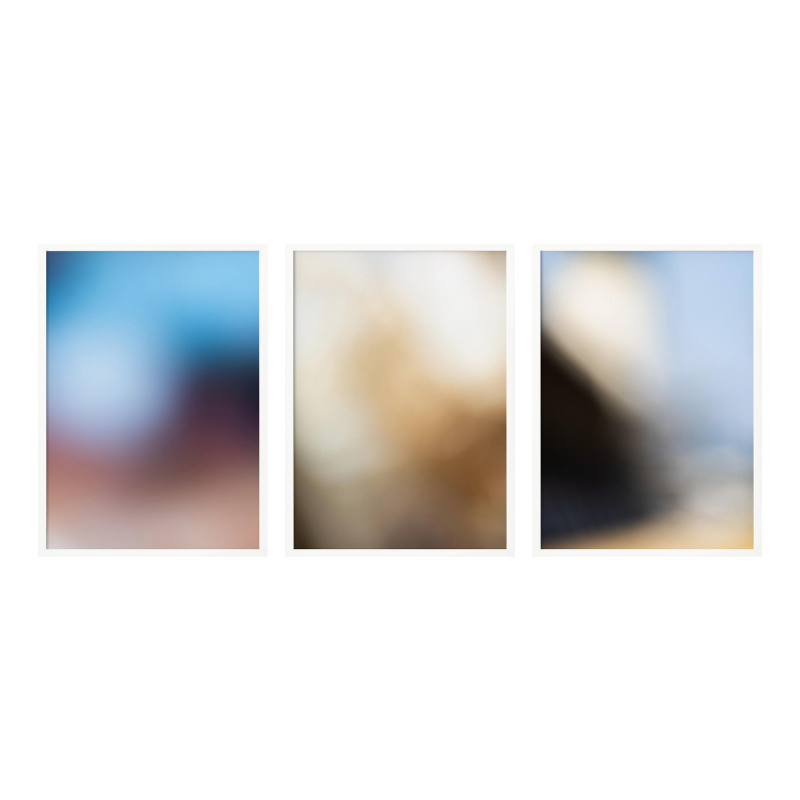 Set de cuadros "Blurred"