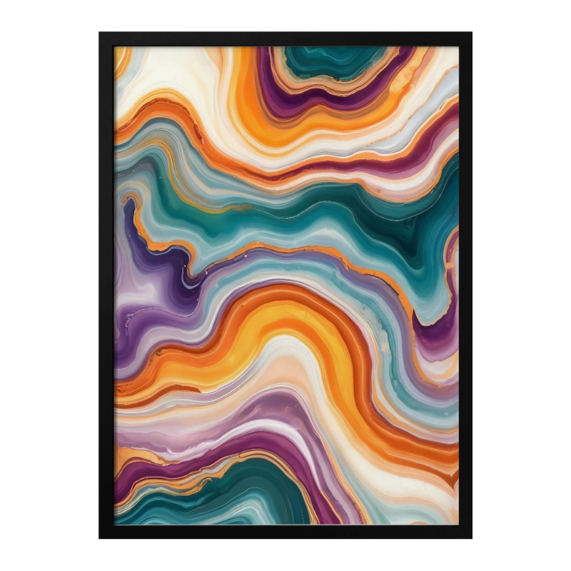 Serenity Agate II Art Print